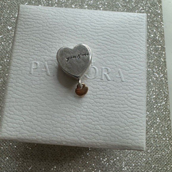 Pandora Silver Heart Charm - Picture 3 of 6